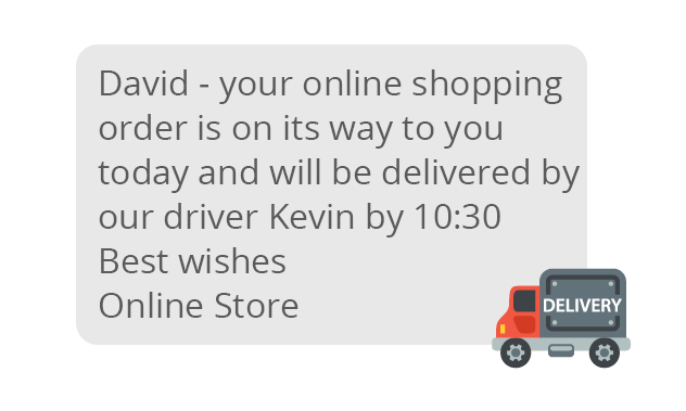 Logistics - Speed Up Deliveries Through SMS Alerts deliveryDriver - Logistics - Speed Up Deliveries Through SMS Alerts