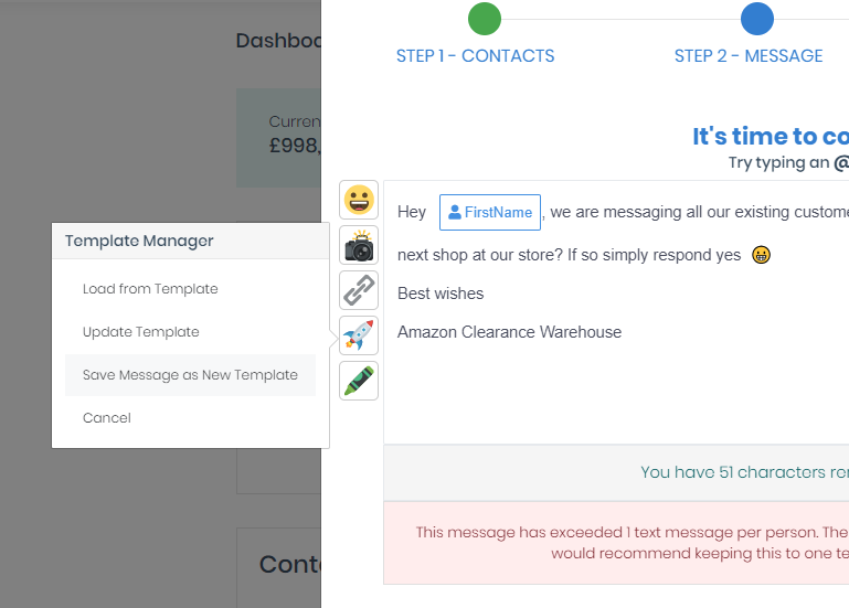 SMS Campaigns - Stand out from the Crowd saveTemplate - SMS Campaigns - Stand out from the Crowd