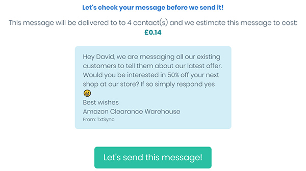 SMS Campaigns - Stand out from the Crowd sendMessage - SMS Campaigns - Stand out from the Crowd
