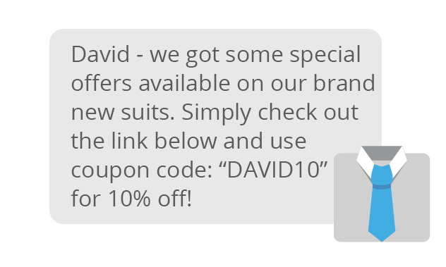 E-Commerce - Enhance Shopping Experience with SMS suitOffer - E-Commerce - Enhance Shopping Experience with SMS